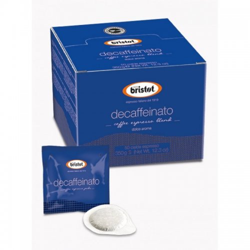 Bristot Decaffeinato Dolce Aroma monodoze ESE 50 cialde, 350 gr