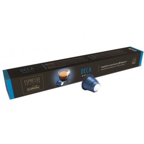 Caffitaly Deca compatibile Nespresso, 10 capsule, 55 gr