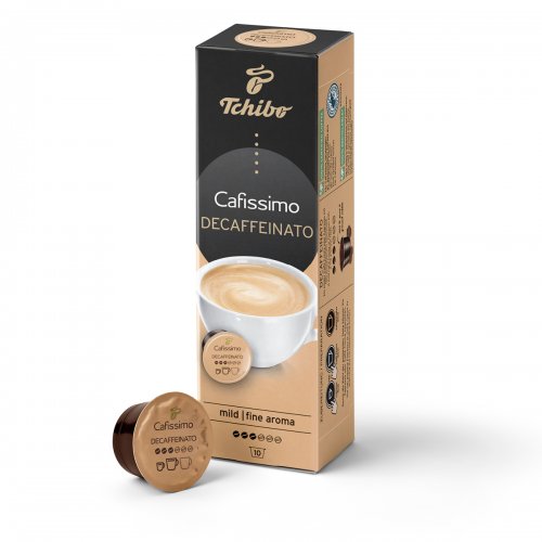 Tchibo Cafissimo Caffe Crema Decaffeinated 100% Arabica 10 capsule