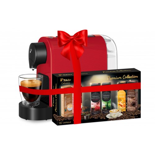 Espressor Cafissimo Pure Plus, Red + Premium Collection