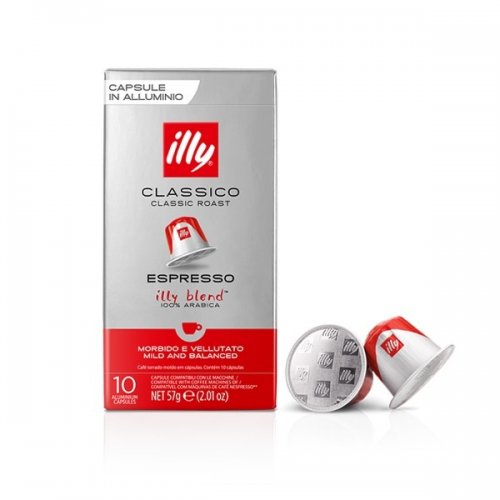 Illy Classico compatibile Nespresso, 10 capsule, 57 gr