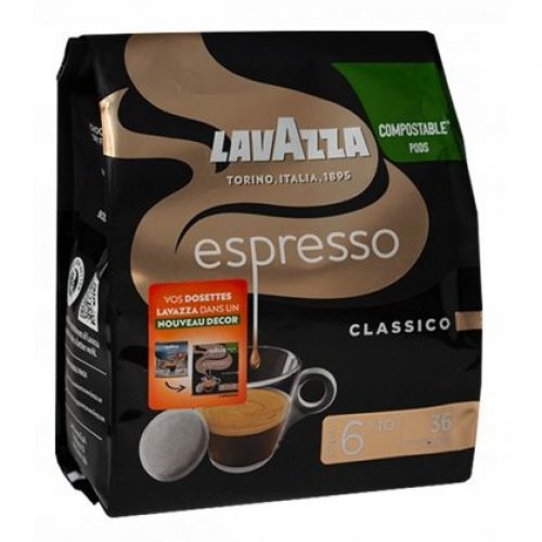 Lavazza Espresso Classico 36 paduri cafea sistem Senseo, 250 gr