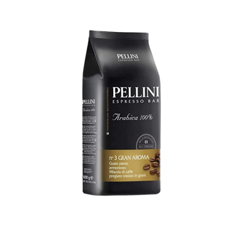 PELLINI GRAN AROMA 100% ARABICA cafea boabe 1 kg