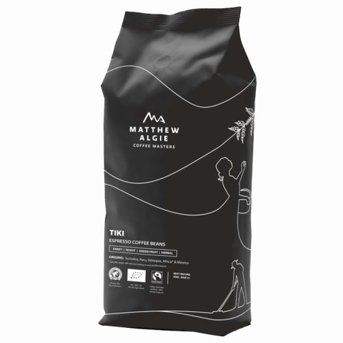 Matthew Algie Espresso Tiki cafea bio boabe 1 kg