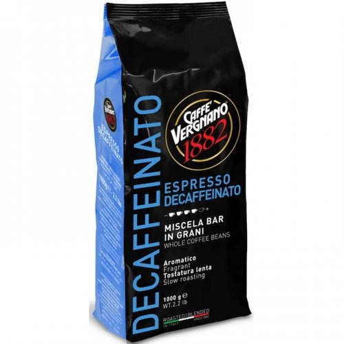 Vergnano Espresso Decaf cafea boabe 1 kg
